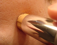 Mens concealer dab on