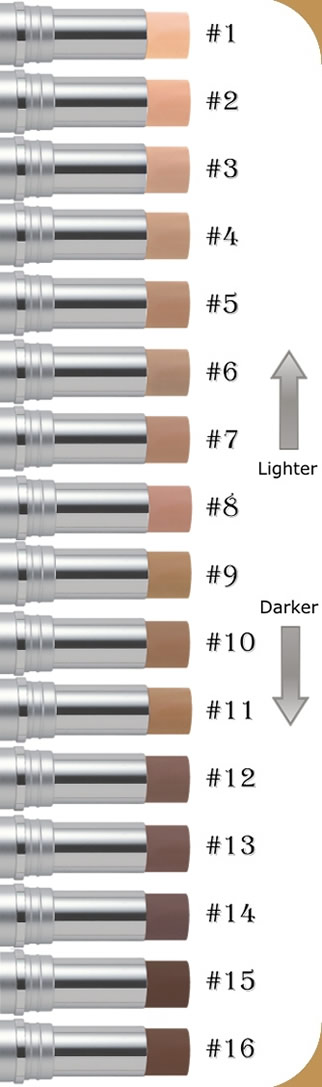 Men Pen color chart